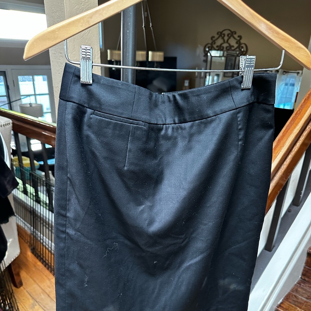JCrew pencil skirt blue